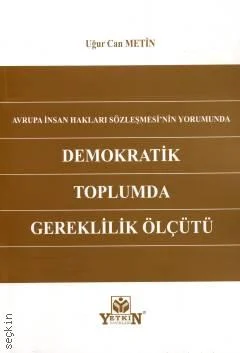 Demokratik Toplumda Gereklilik Ölçütü