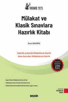 THEMIS – Mülakat ve Klasik Sınavlara Hazırlık Kitabı