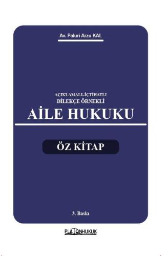 AİLE HUKUKU ÖZ KİTAP 3. BASKI