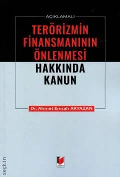 Terörizmin Finansmanının Önlenmesi Hakkında Kanun