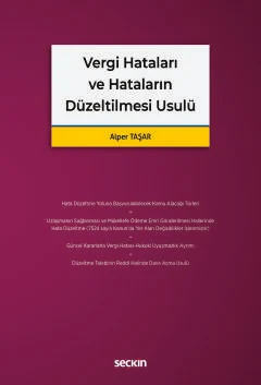 Vergi Hataları ve Hataların Düzeltilmesi Usulü