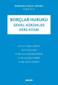 Borçlar Hukuku Genel Hükümler Ders Kitabı