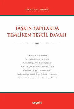 Taşkın Yapılarda Temliken Tescil Davası