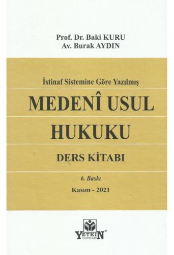 Medeni Usul Hukuku Ders Kitabı