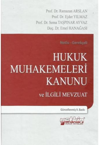 Hukuk Muhakemeleri Kanunu ve İlgili Mevzuat