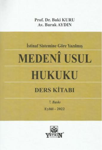 Medeni Usul Hukuku Ders Kitabı