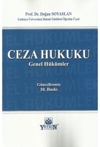 Ceza Hukuku Genel Hükümler