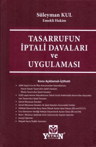 Tasarrufun İptali Davaları ve Uygulaması