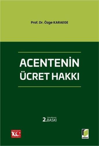 Acentenin Ücret Hakkı