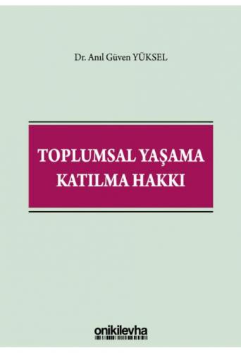 Toplumsal Yaşama Katılma Hakkı