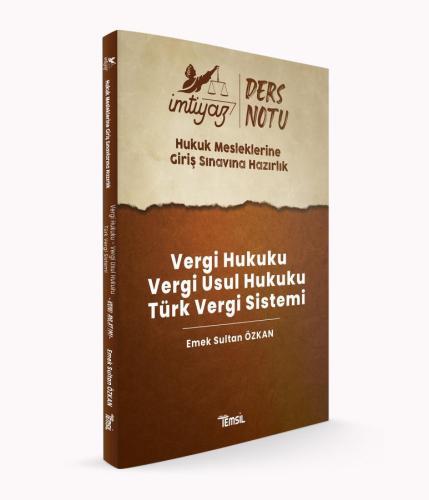 HMGS Vergi Hukuku- Vergi Usul Hukuku- Türk Vergi Sistemi