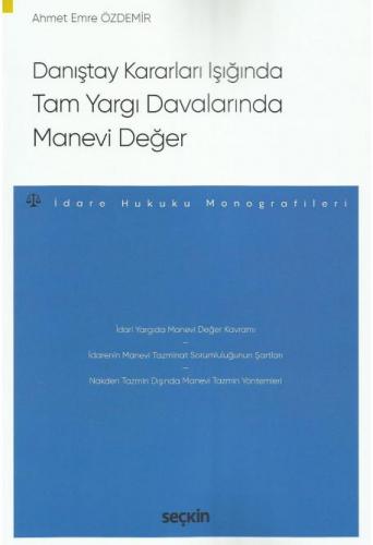 Tam Yargı Davalarında Manevi Değer