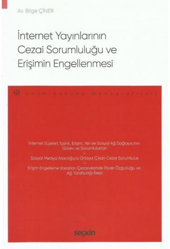 İnternet Yayınlarının Cezai Sorumluluğu ve Erişimin Engellenmesi