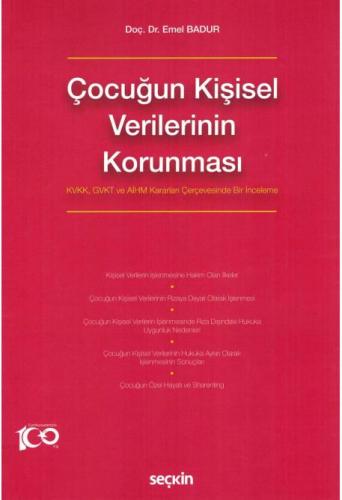 Çocuğun Kişisel Verilerinin Korunması