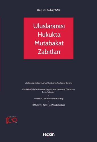 Uluslararası Hukukta Mutabakat Zabıtları