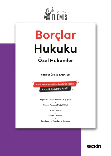 THEMIS – Borçlar Hukuku Özel Hükümler – Konu Kitabı