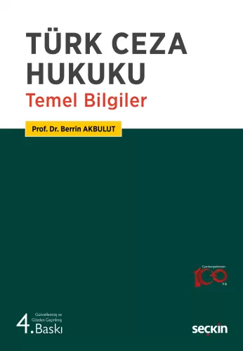 Türk Ceza Hukuku Temel Bilgiler