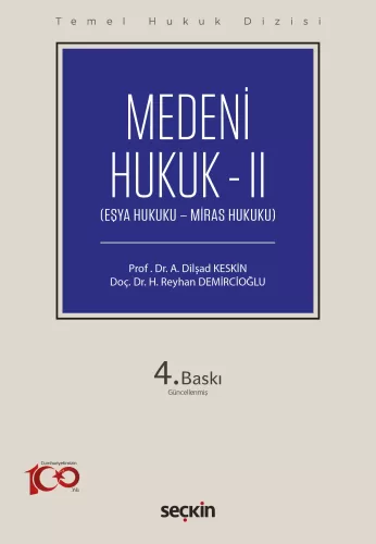 Medeni Hukuk – II (THD)