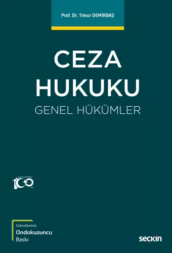 Ceza Hukuku Genel Hükümler