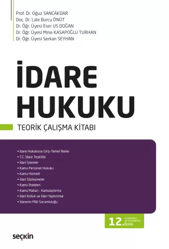 İdare Hukuku Teorik Çalışma Kitabı