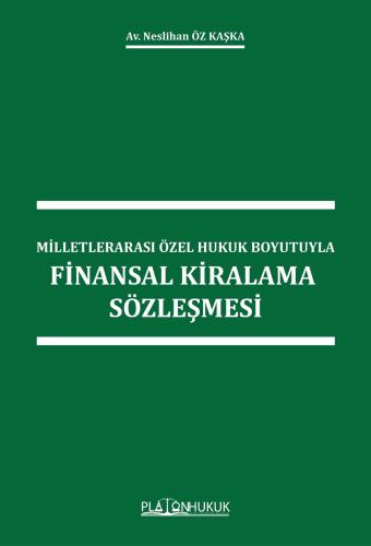 FİNANSAL KİRALAMA SÖZLEŞMESİ