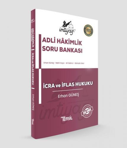 İmtiyaz Adli-İdari Hâkimlik İcra ve İflas Hukuku Soru Bankası