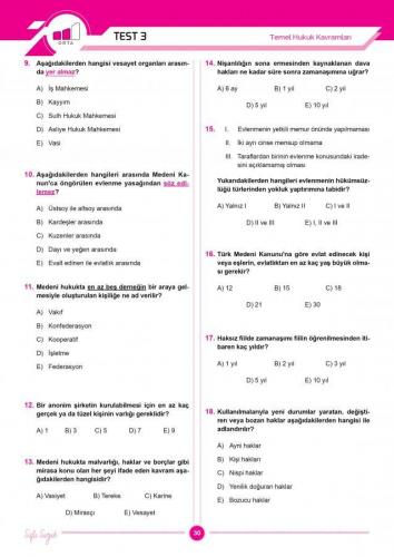 Vatandaşlık Tamamı Çözümlü- Konu Özetli Soru Bankası